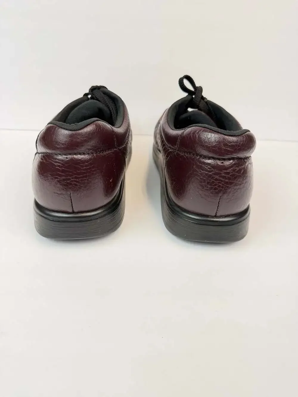 SAS Bout Time Cordovan Leather Moc Toe Lace Up Walking Shoes Men's Size 10.5 N